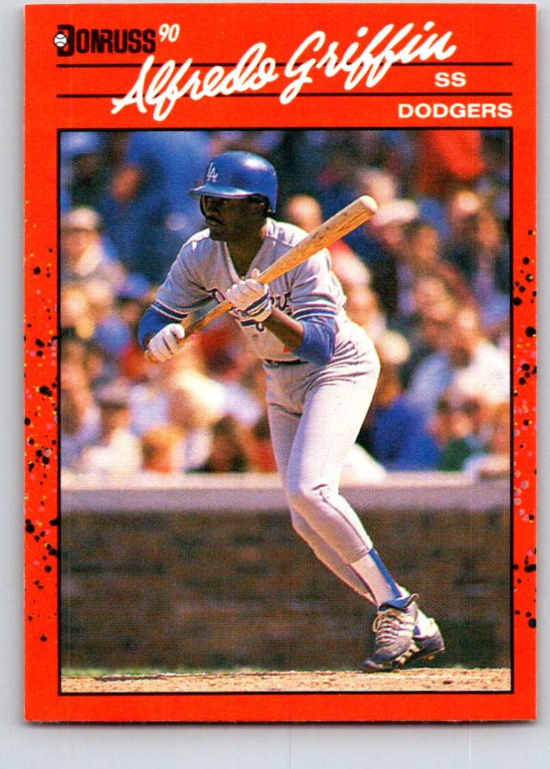 1990 Donruss #195 Alfredo Griffin Mint Image 1