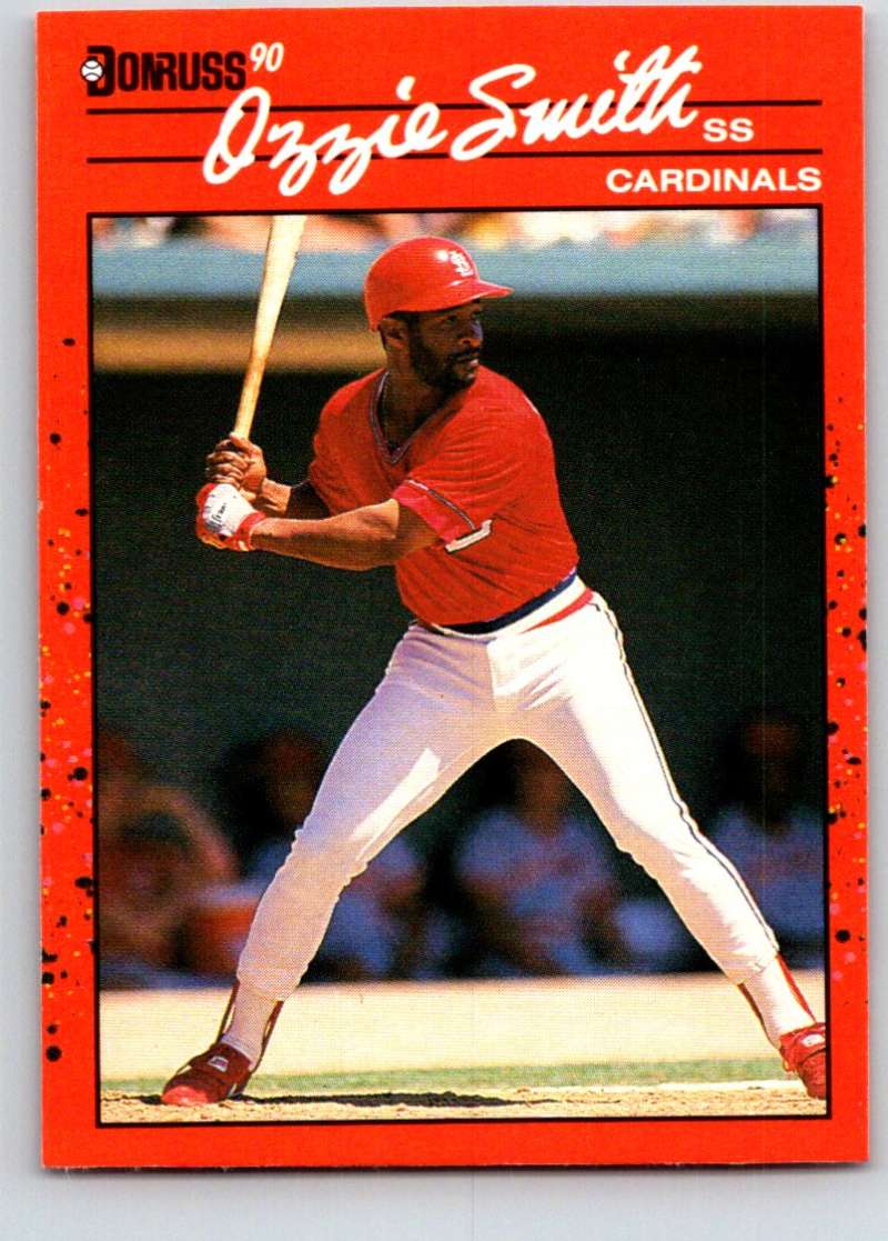 1990 Donruss #201 Ozzie Smith Mint Image 1