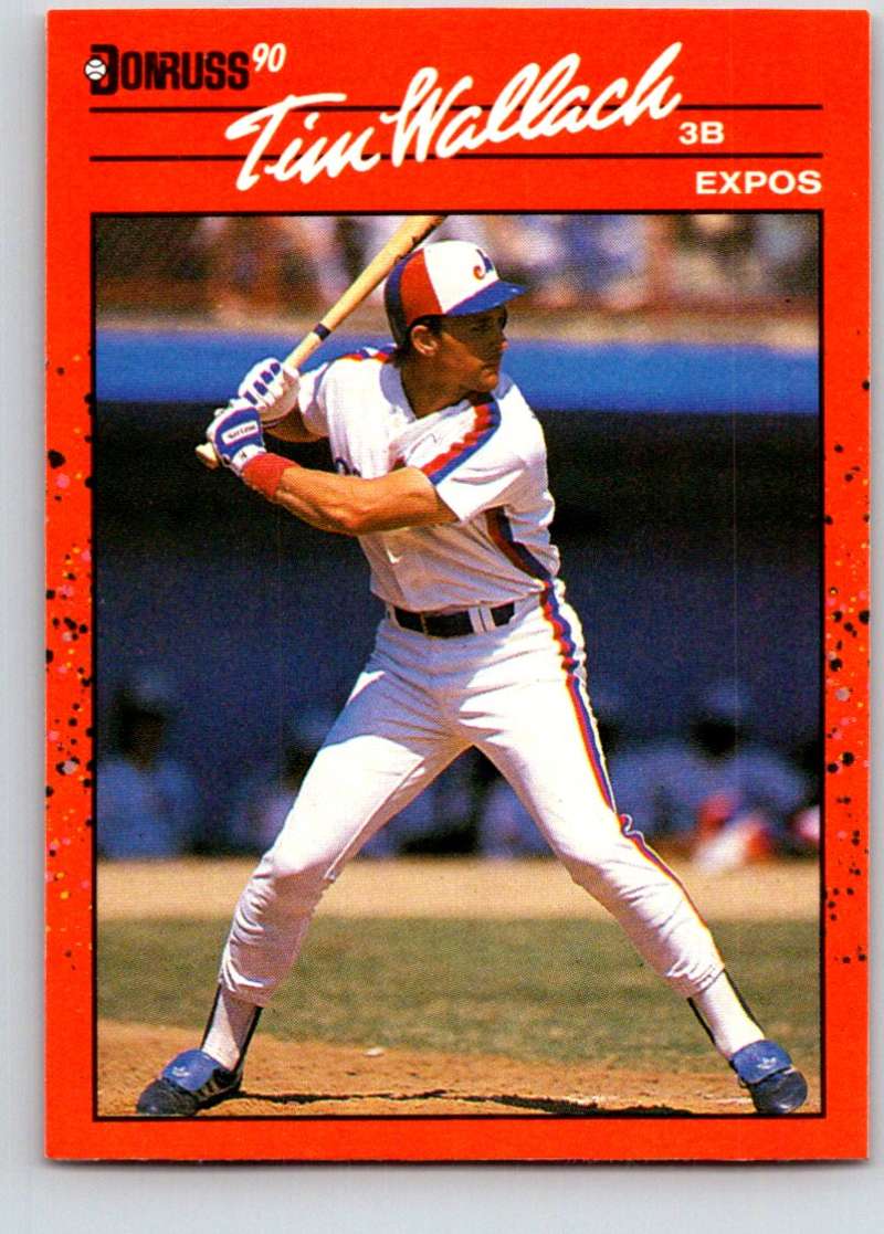 1990 Donruss #220 Tim Wallach Mint Image 1