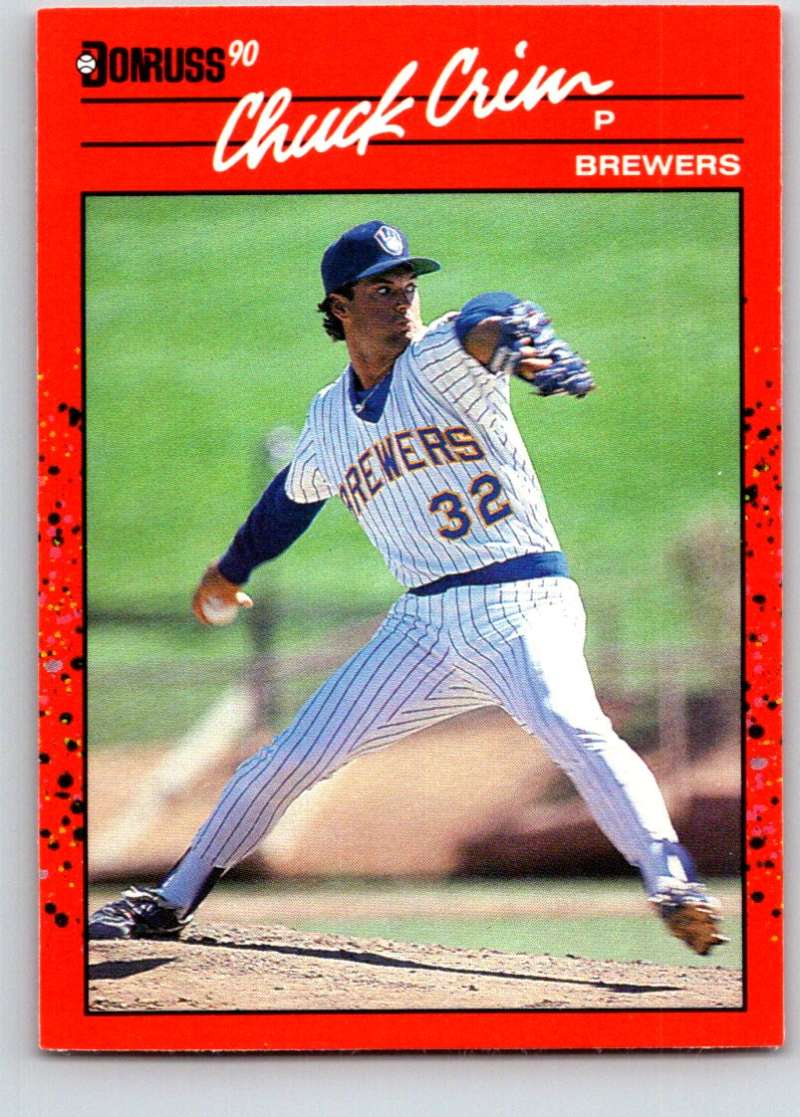 1990 Donruss #221 Chuck Crim Mint Image 1