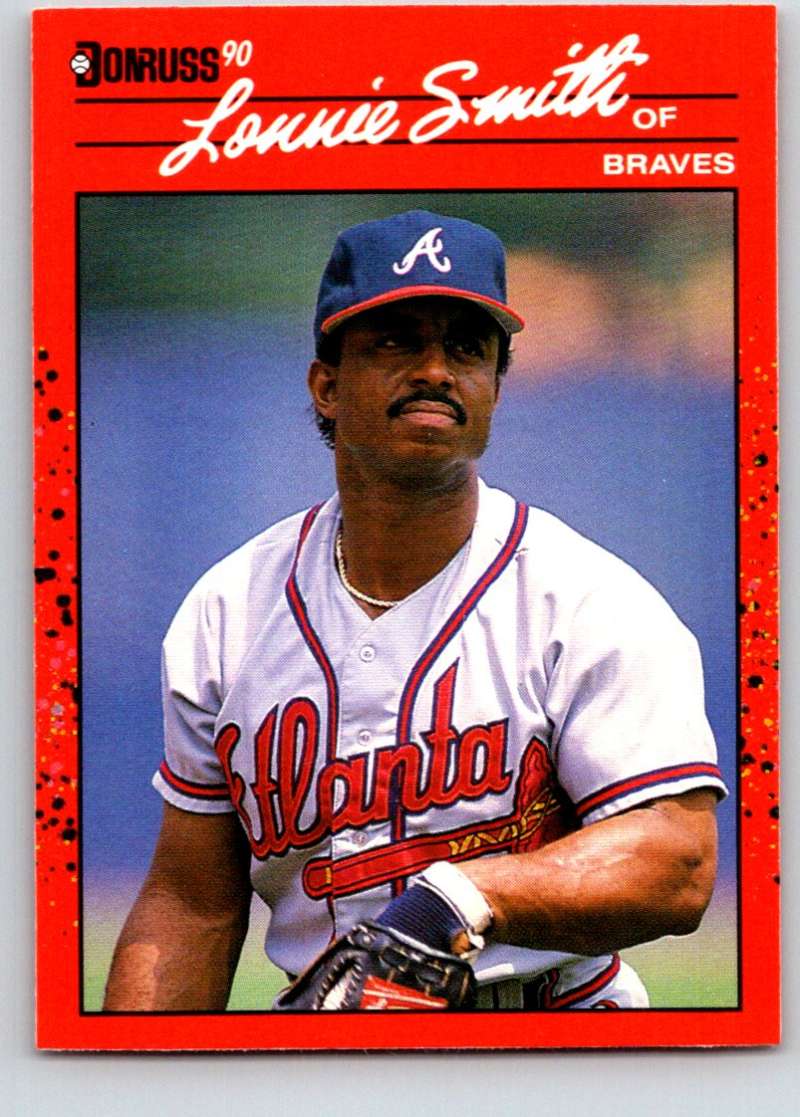 1990 Donruss #222 Lonnie Smith Mint Image 1