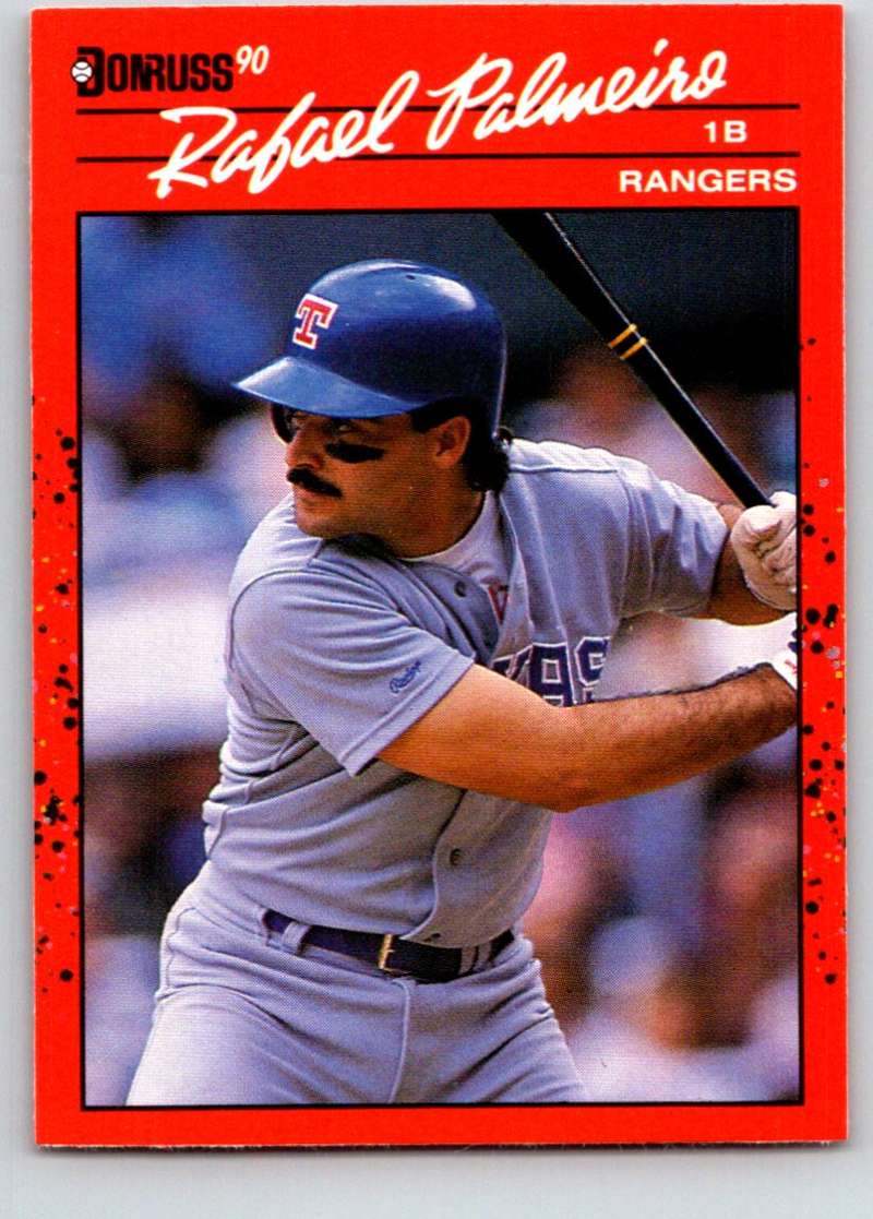 1990 Donruss #225 Rafael Palmeiro Mint Image 1