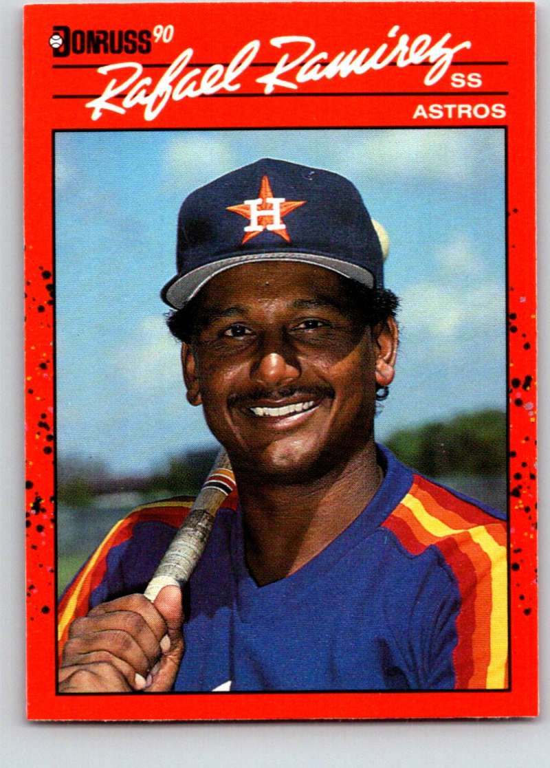 1990 Donruss #241 Rafael Ramirez Mint Image 1