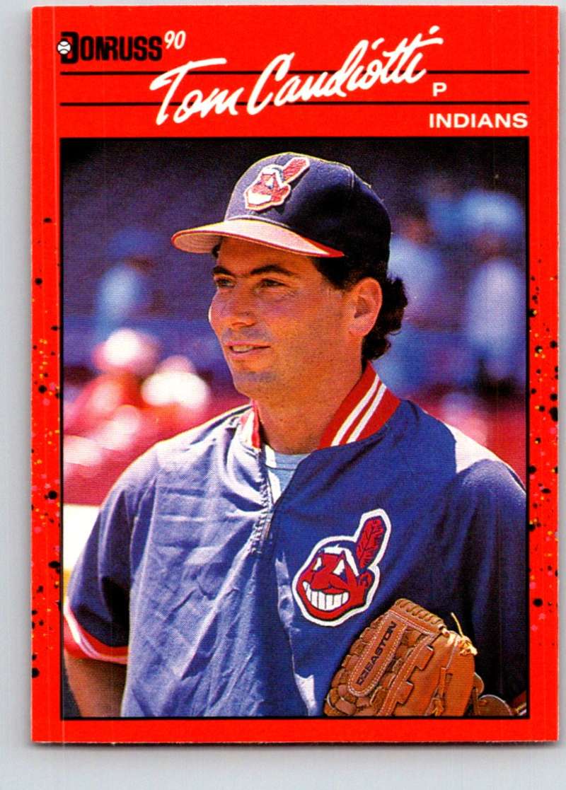 1990 Donruss #256 Tom Candiotti Mint Image 1