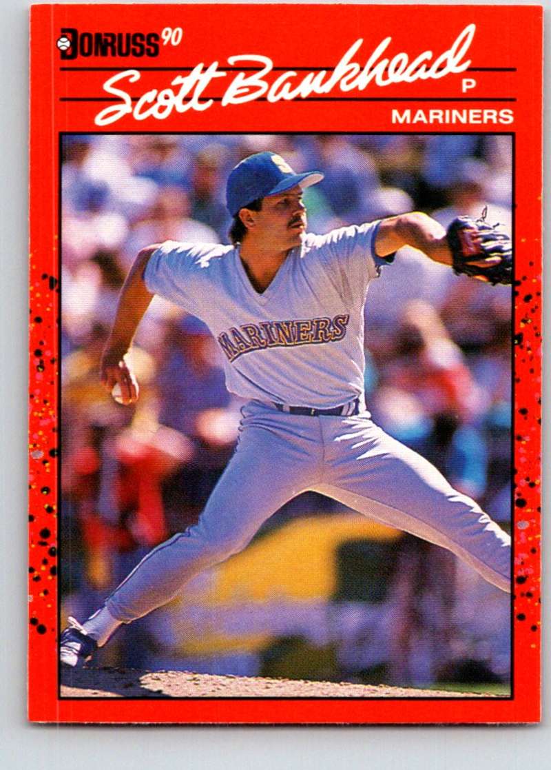 1990 Donruss #261 Scott Bankhead Mint Image 1