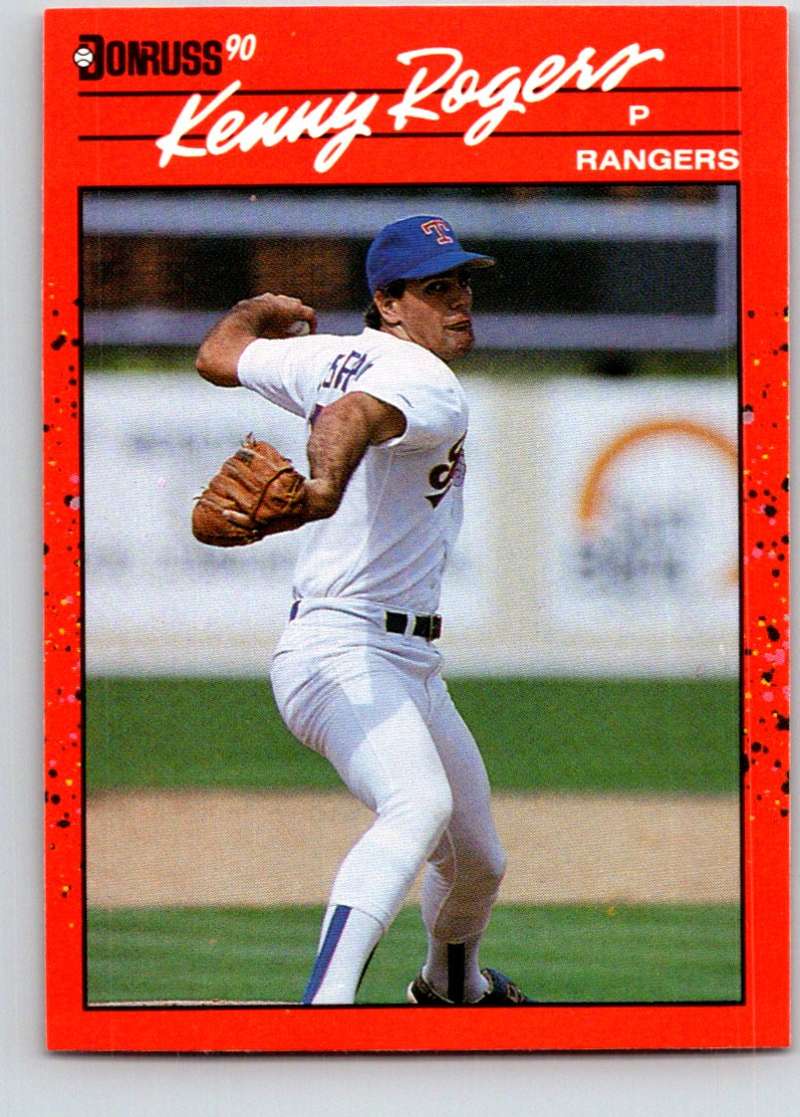 1990 Donruss #283 Kenny Rogers Mint Image 1