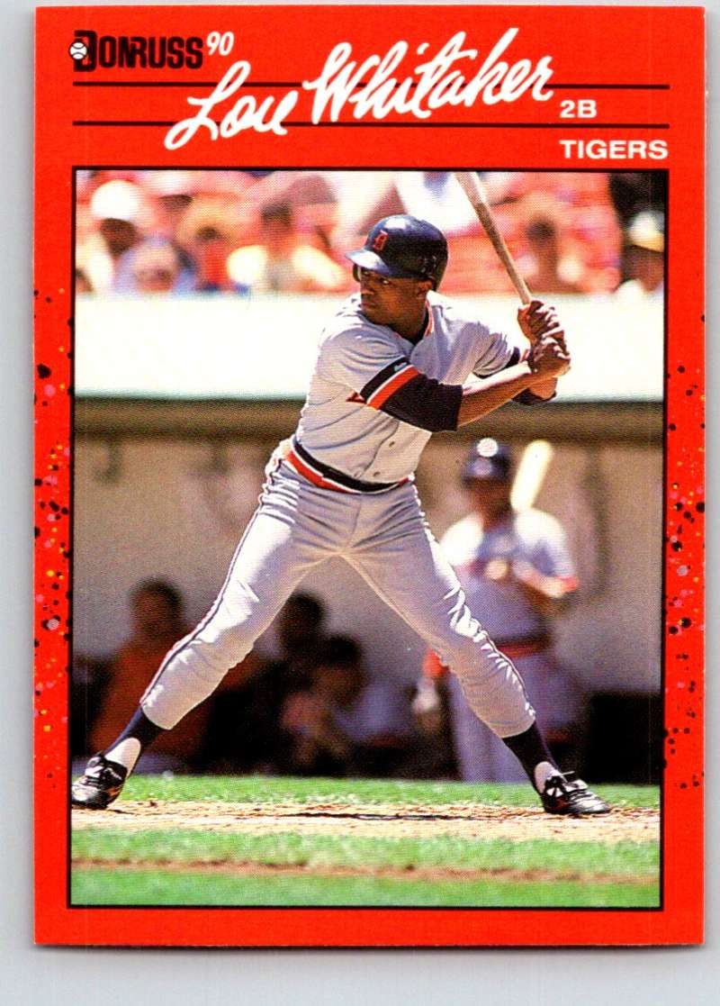 1990 Donruss #298 Lou Whitaker Mint Image 1