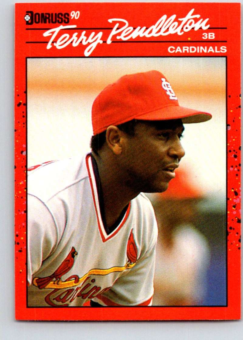 1990 Donruss #299 Terry Pendleton Mint Image 1