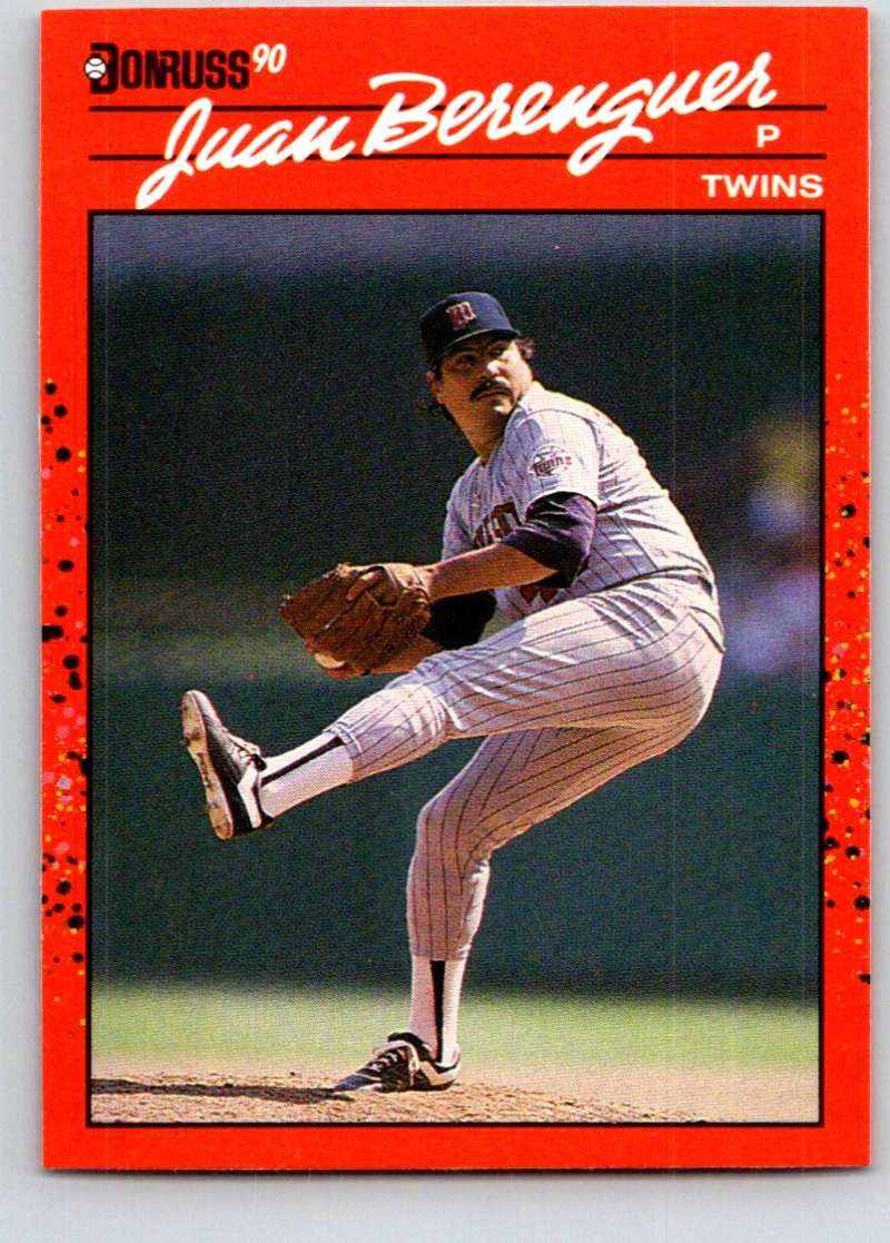 1990 Donruss #301 Juan Berenguer Mint Image 1