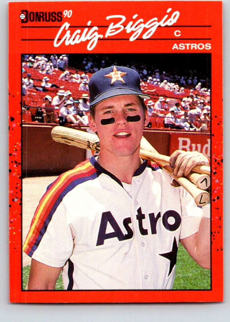 1990 Donruss #306 Craig Biggio Mint Image 1