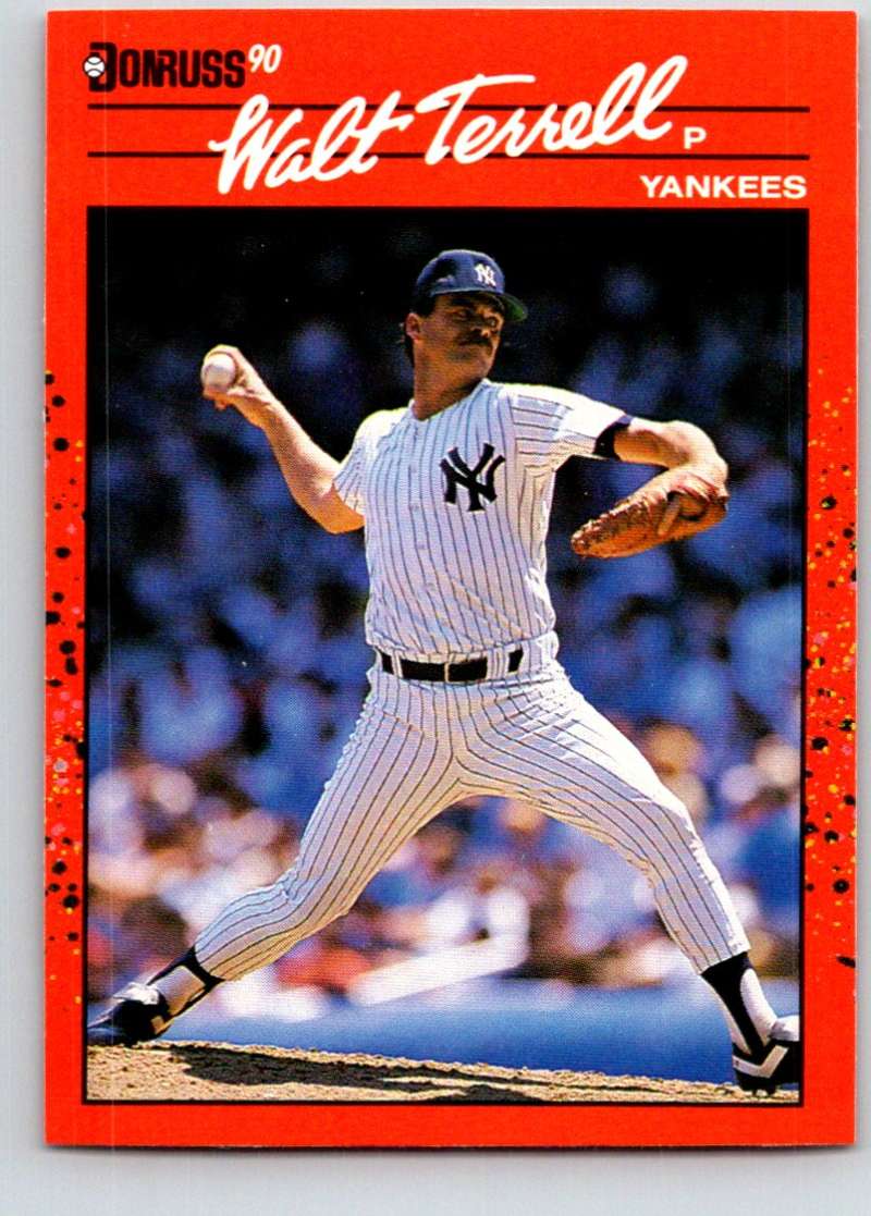 1990 Donruss #309 Walt Terrell Mint Image 1