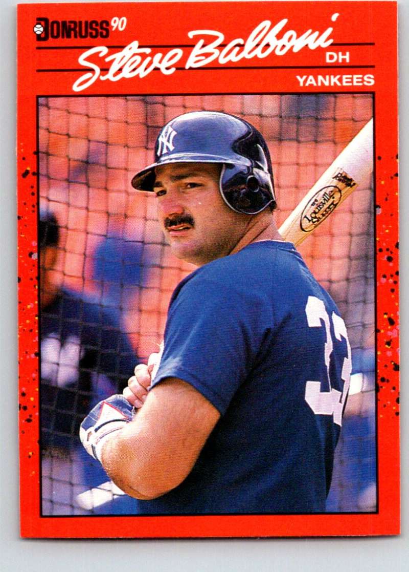 1990 Donruss #315 Steve Balboni Mint Image 1