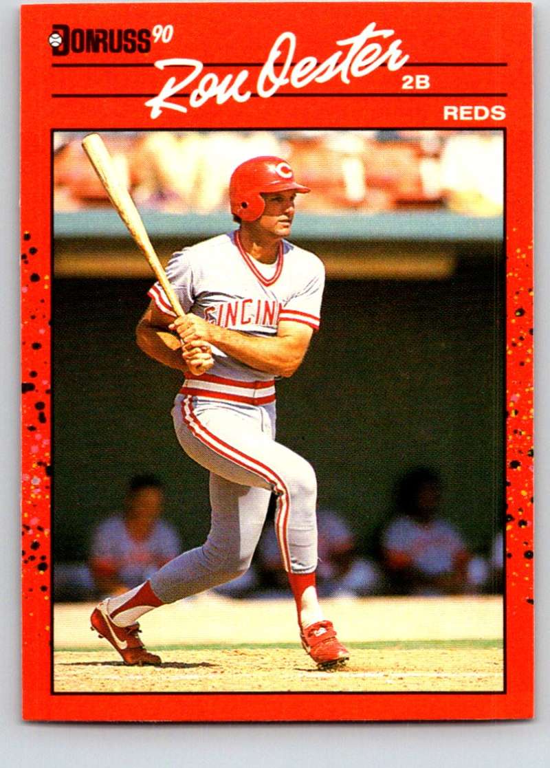 1990 Donruss #317 Ron Oester Mint Image 1