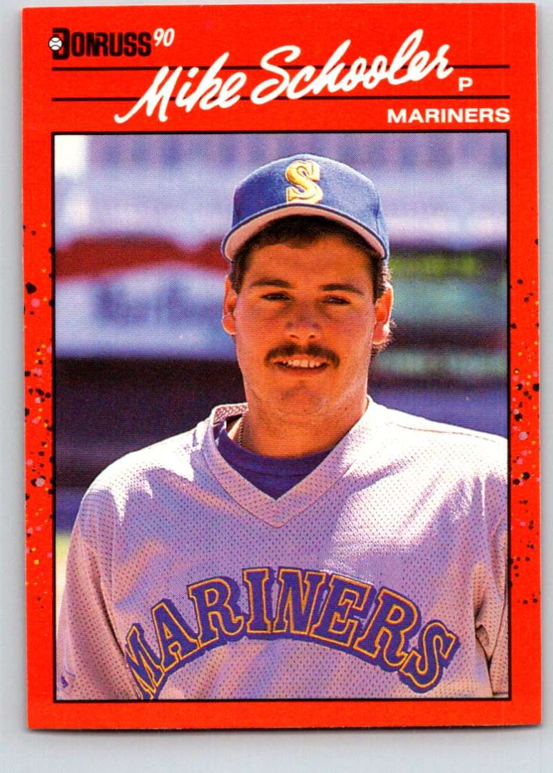 1990 Donruss #330 Mike Schooler Mint Image 1