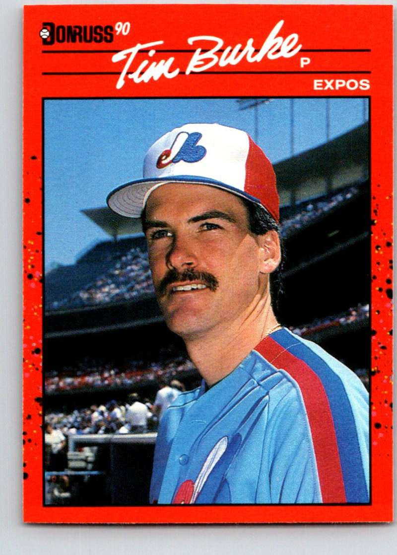 1990 Donruss #334 Tim Burke Mint
