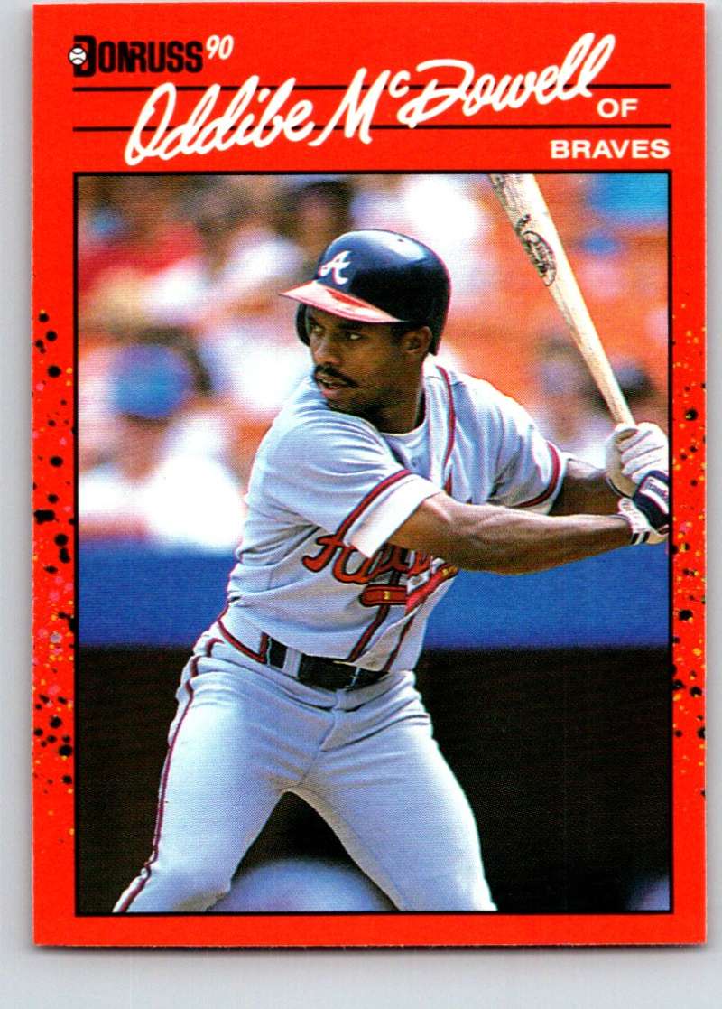 1990 Donruss #340 Oddibe McDowell Mint Image 1