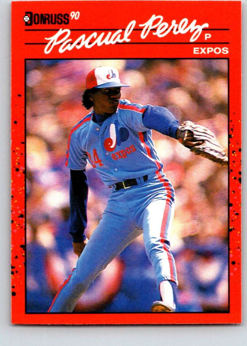 1990 Donruss #342 Pascual Perez Mint