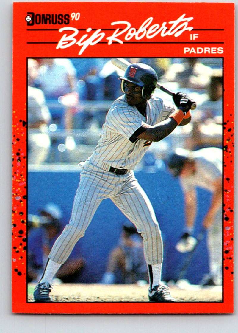 1990 Donruss #347 Bip Roberts Mint Image 1