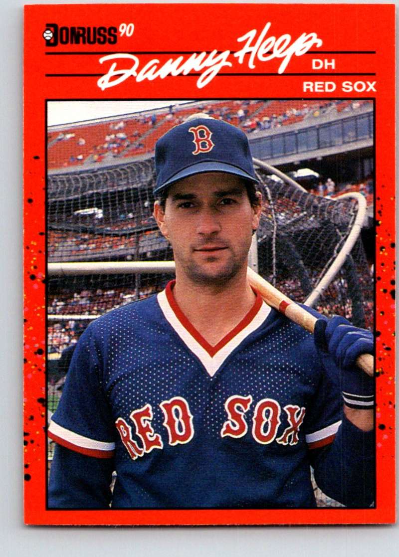 1990 Donruss #358 Danny Heep Mint Image 1