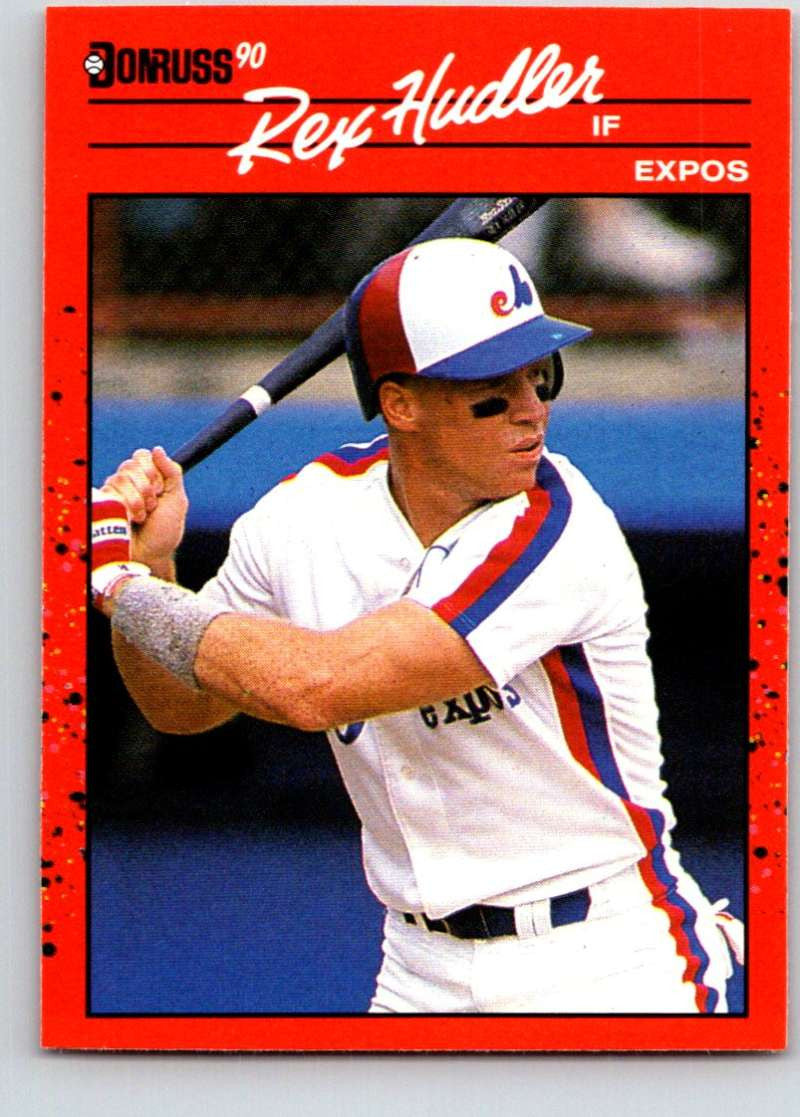 1990 Donruss #366 Rex Hudler Mint