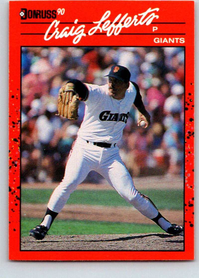 1990 Donruss #376 Craig Lefferts Mint