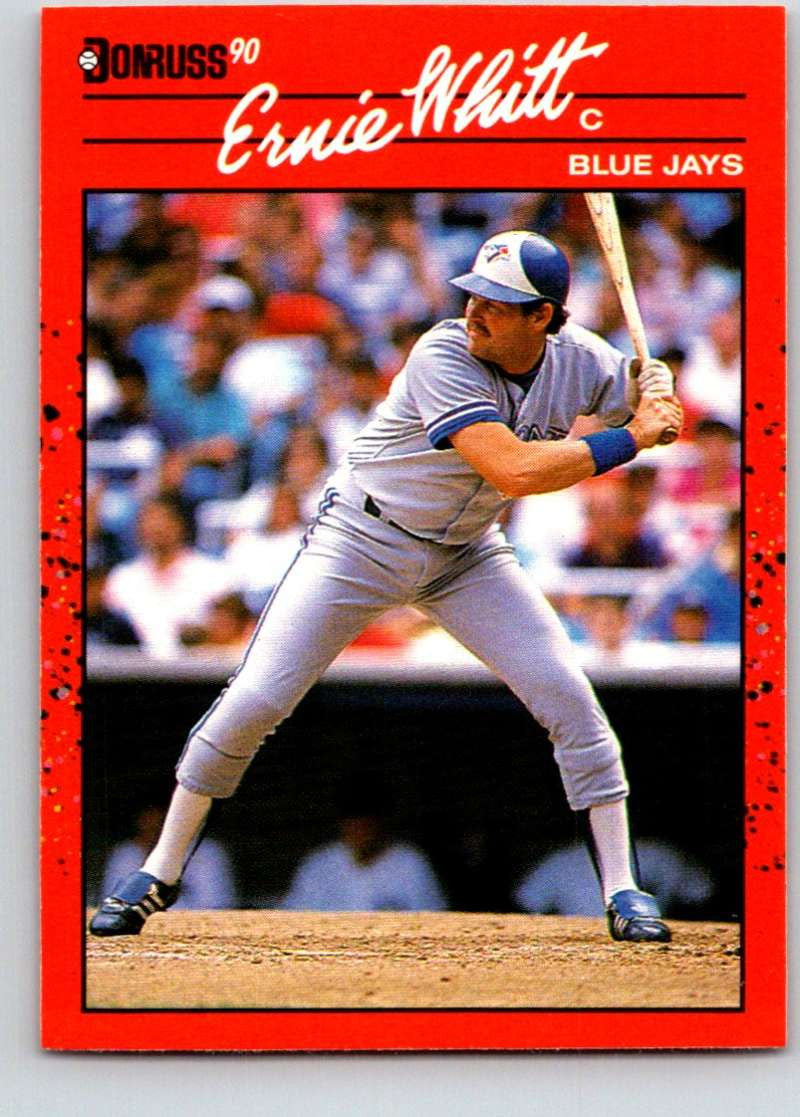 1990 Donruss #385 Ernie Whitt Mint