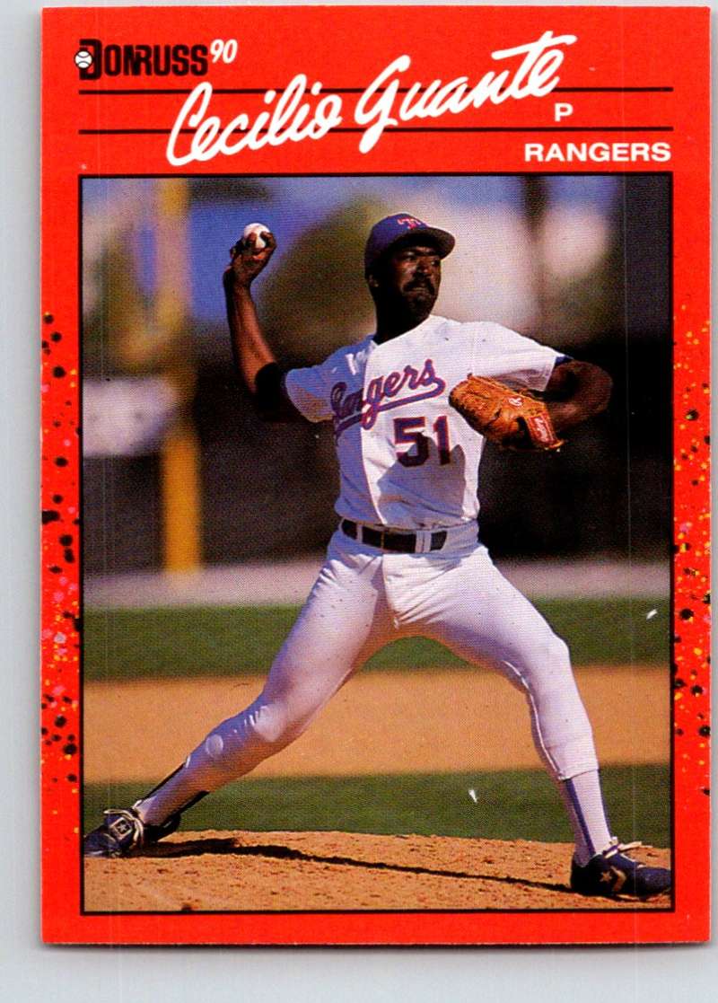 1990 Donruss #403 Cecilio Guante Mint Image 1