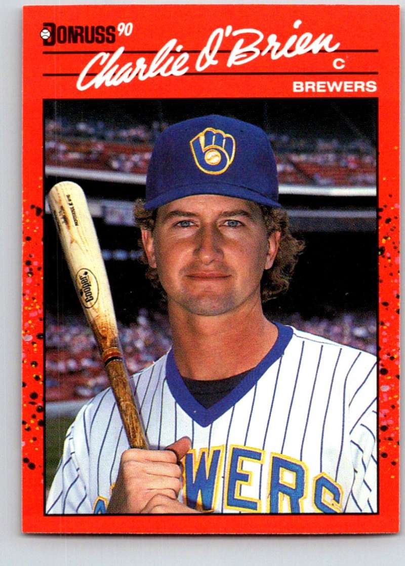 1990 Donruss #410 Charlie O'Brien Mint Image 1