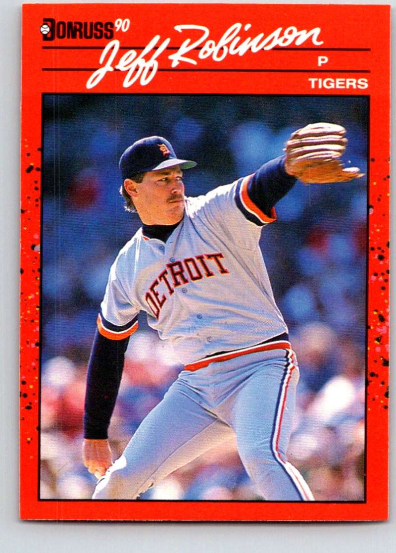 1990 Donruss #417 Jeff M. Robinson Mint Image 1