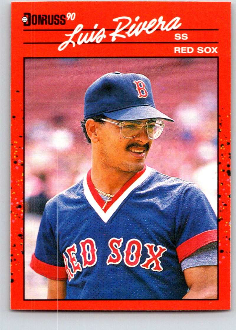 1990 Donruss #421 Luis Rivera Mint Image 1