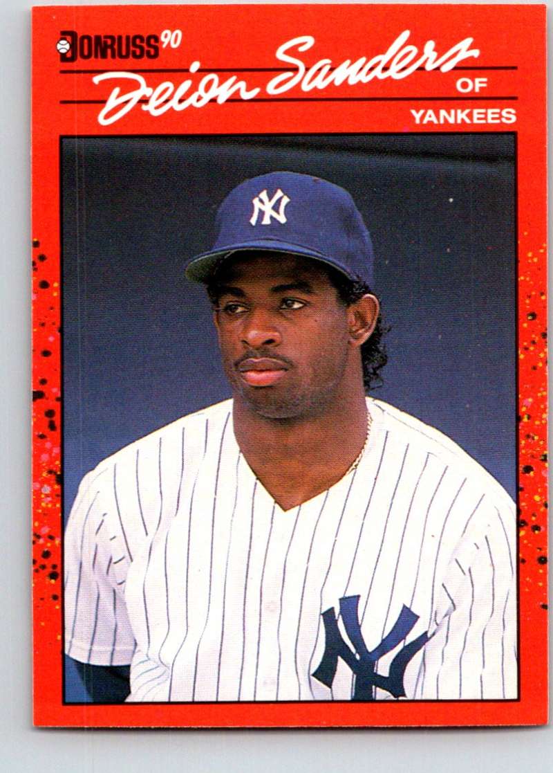 1990 Donruss #427 Deion Sanders Mint Image 1