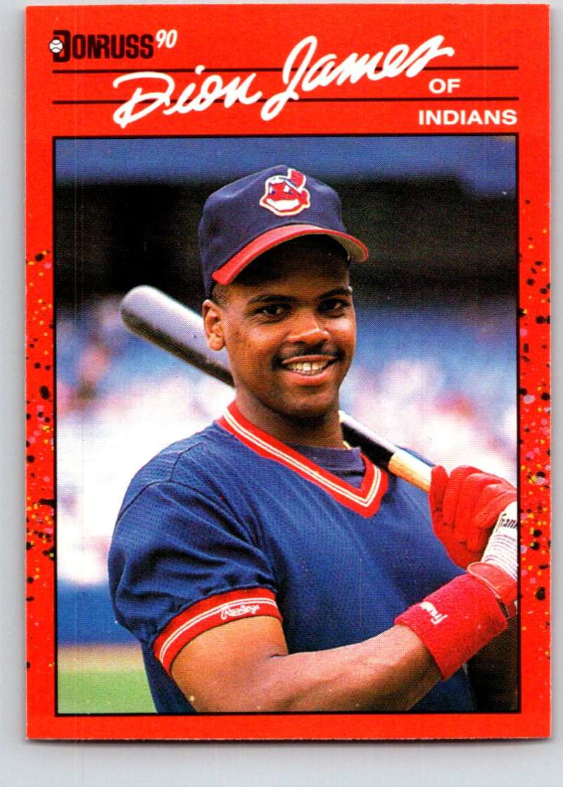 1990 Donruss #428 Dion James Mint Image 1