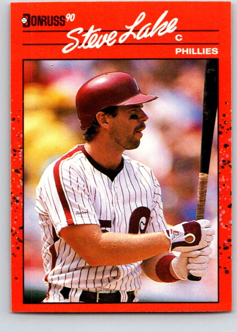 1990 Donruss #431 Steve Lake Mint Image 1