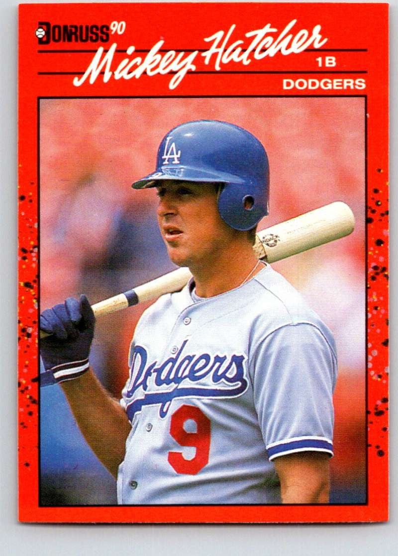 1990 Donruss #439 Mickey Hatcher Mint