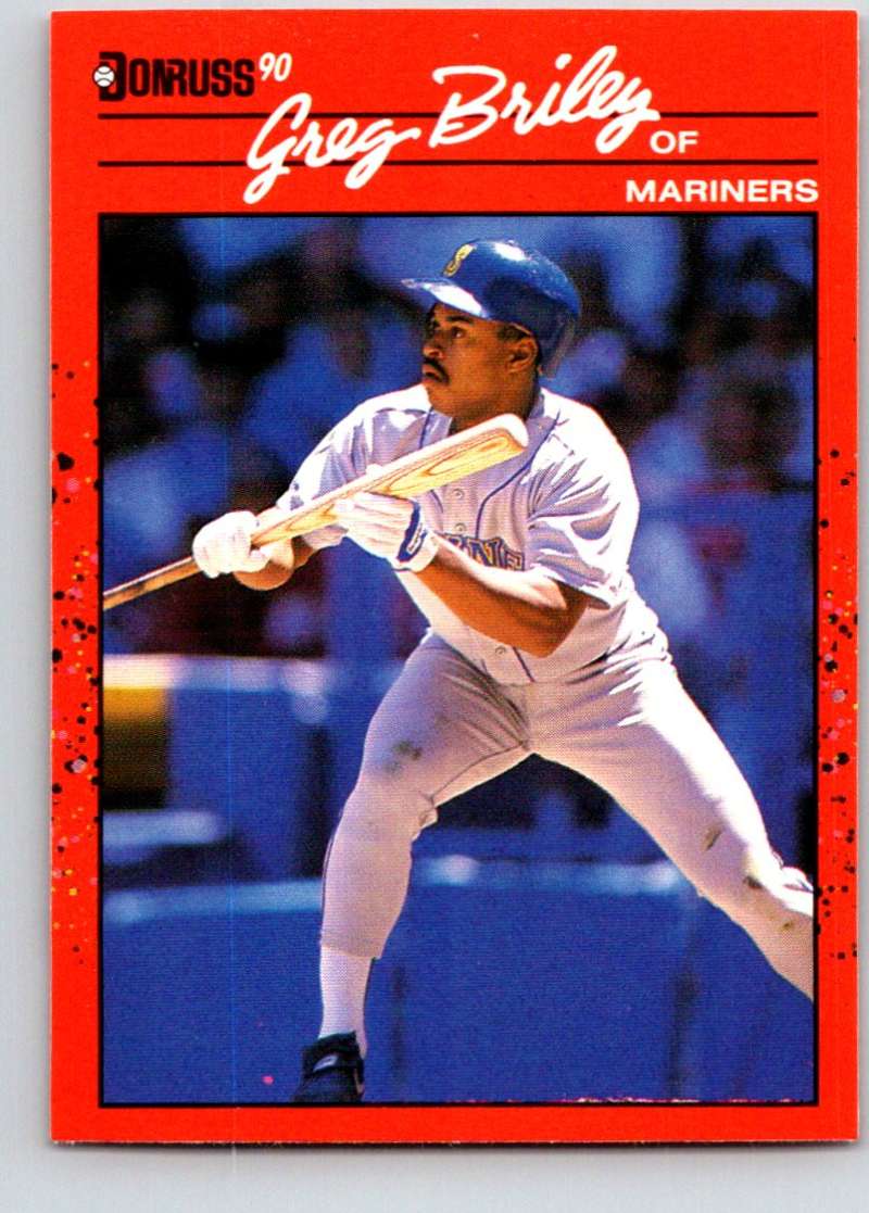 1990 Donruss #463 Greg Briley Mint Image 1