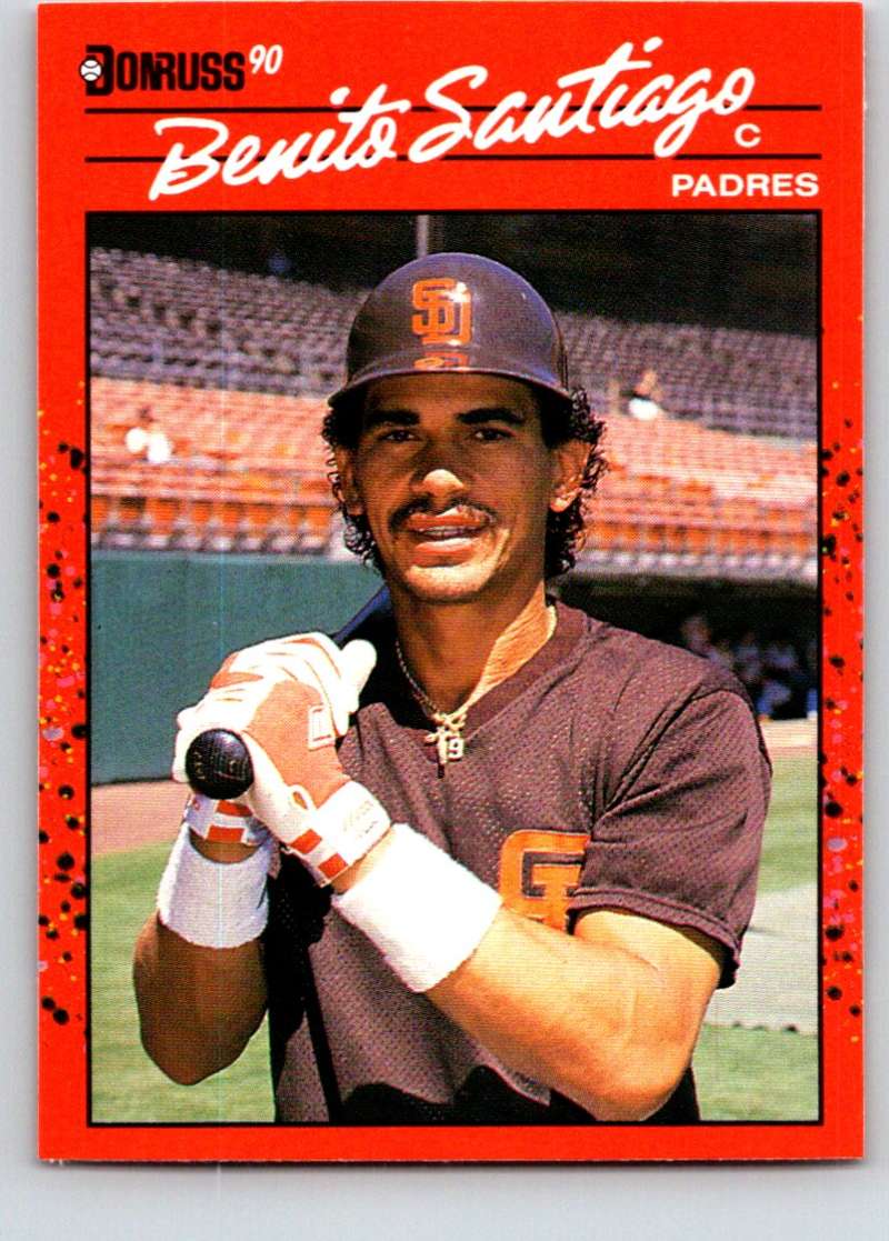 1990 Donruss #465 Benito Santiago Mint Image 1