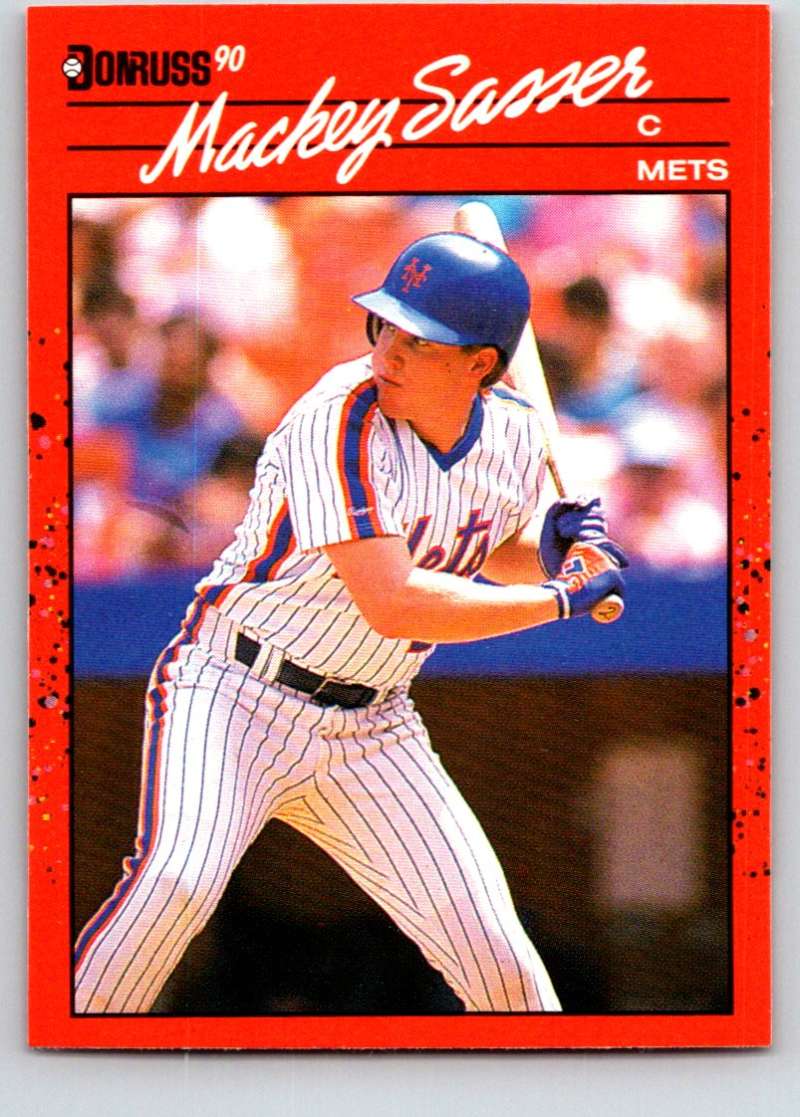 1990 Donruss #471 Mackey Sasser Mint Image 1
