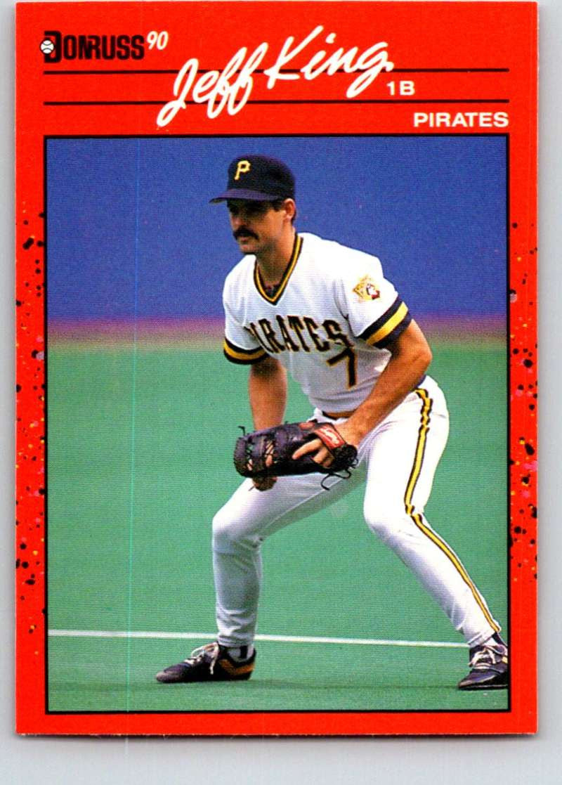1990 Donruss #480 Jeff King Mint