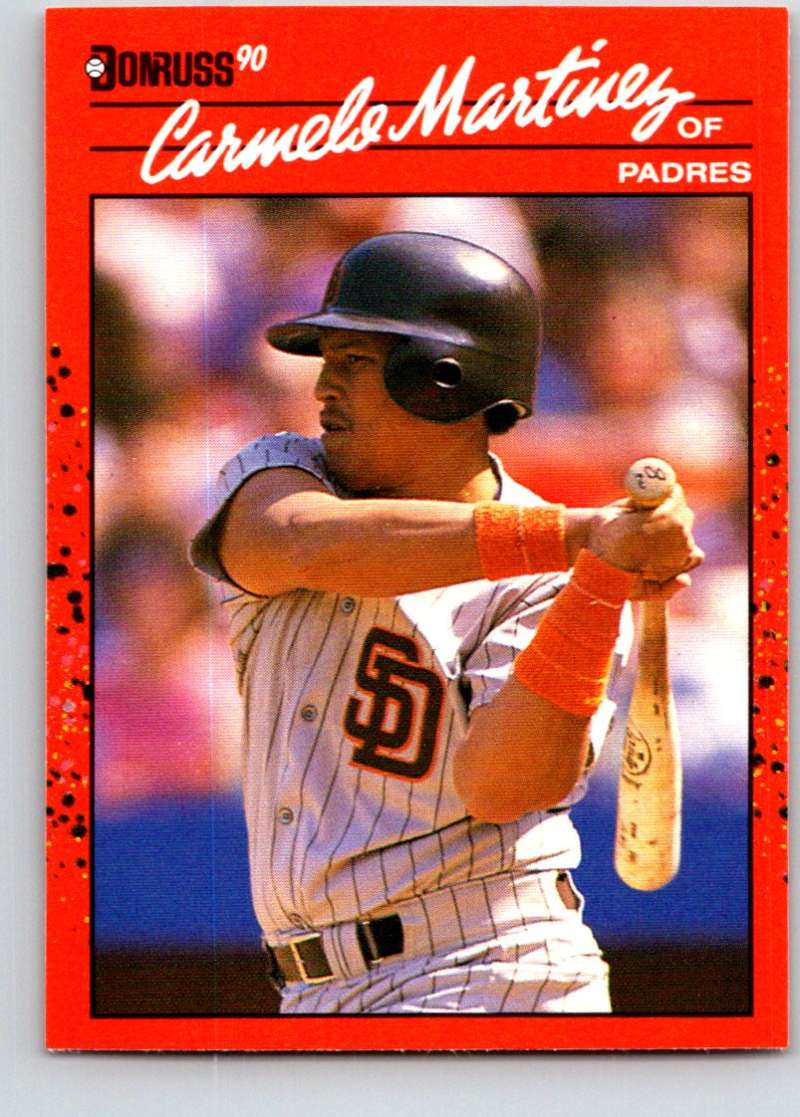 1990 Donruss #482 Carmelo Martinez Mint Image 1
