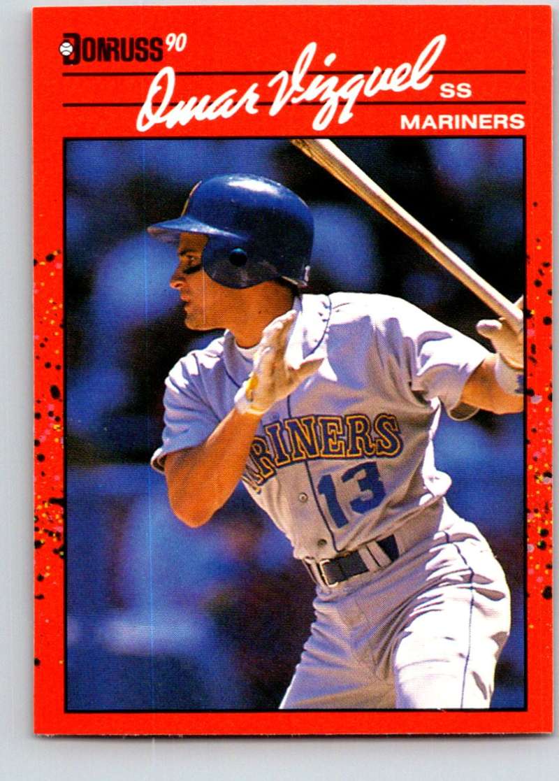 1990 Donruss #483 Omar Vizquel Mint Image 1