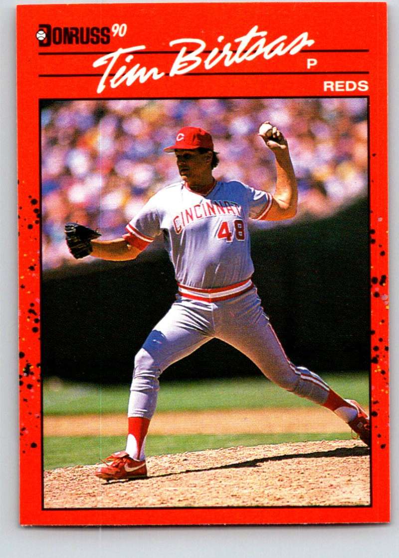 1990 Donruss #493 Tim Birtsas Mint Image 1