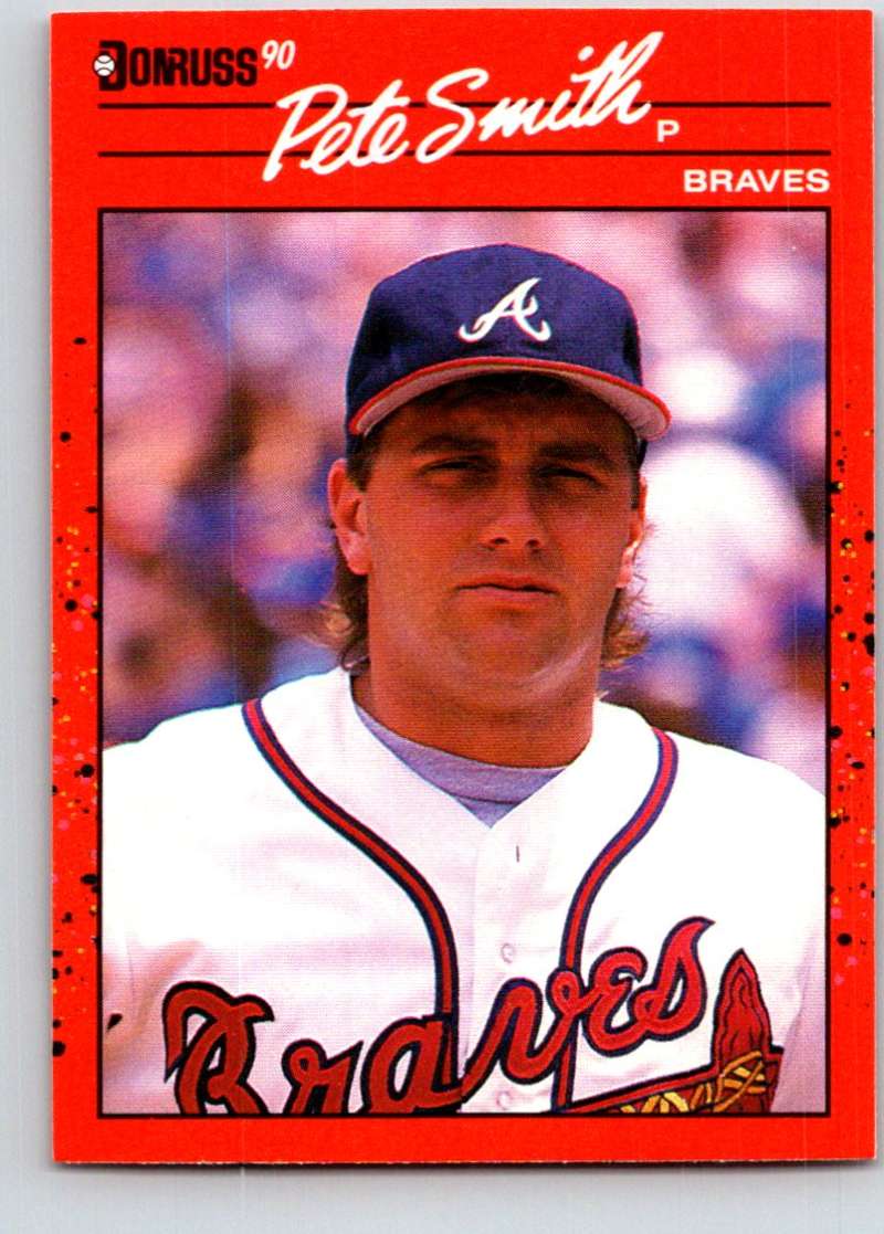 1990 Donruss #499 Pete Smith Mint Image 1