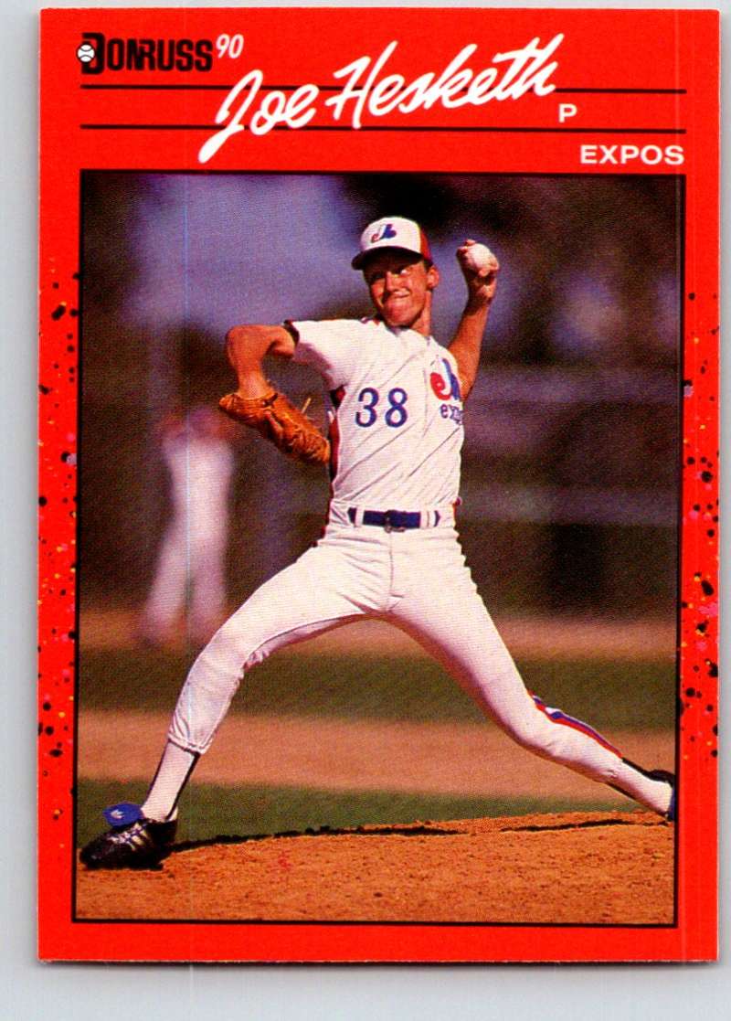 1990 Donruss #511 Joe Hesketh Mint Image 1