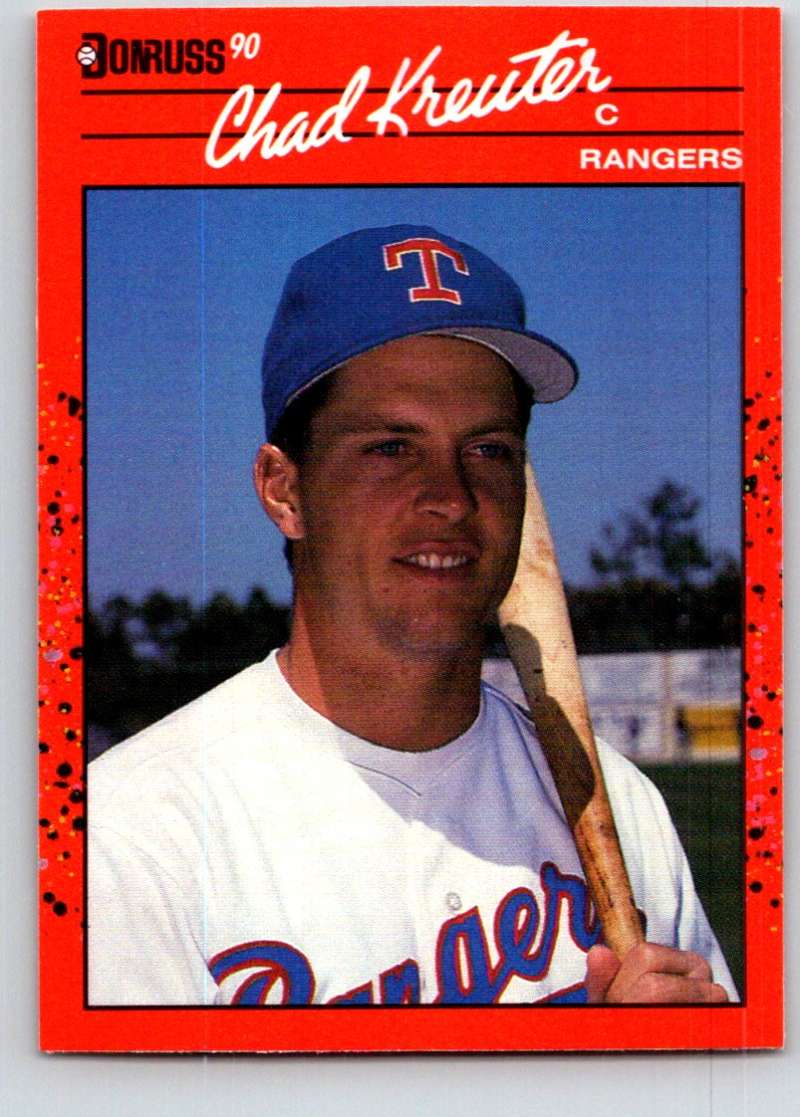 1990 Donruss #520 Chad Kreuter Mint Image 1