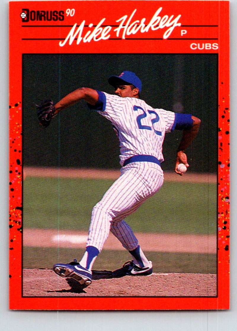 1990 Donruss #522 Mike Harkey Mint Image 1