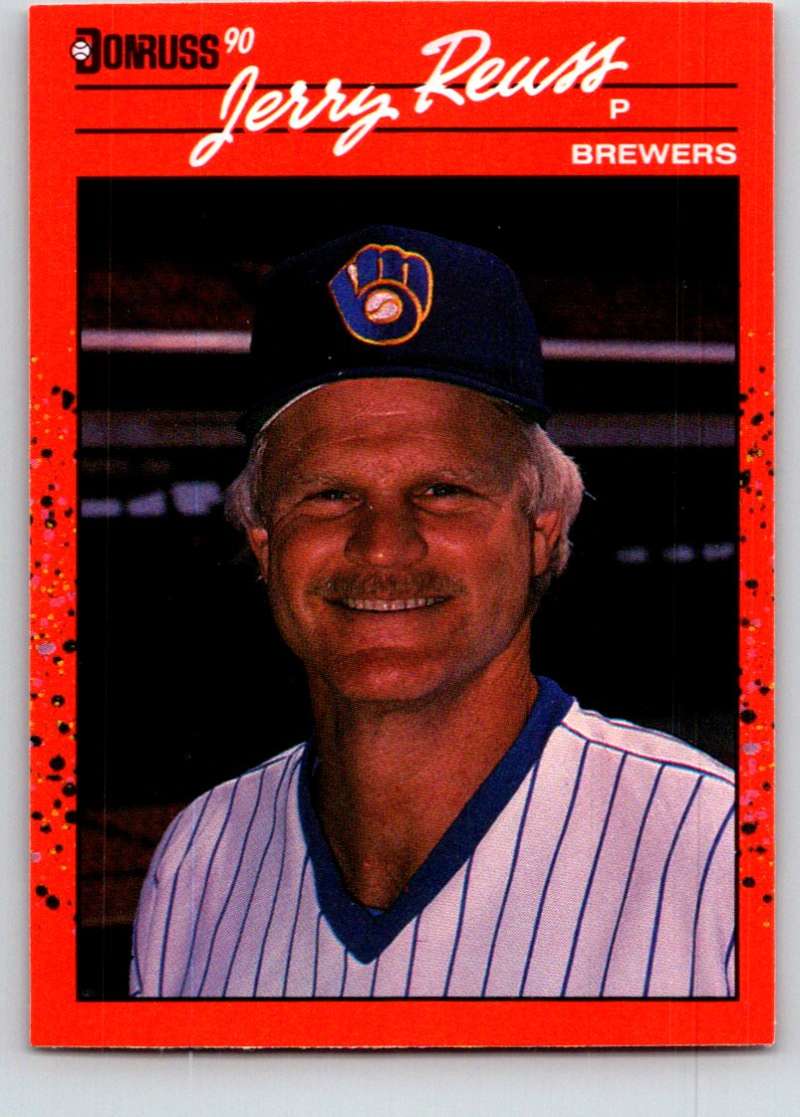 1990 Donruss #528 Jerry Reuss Mint Image 1