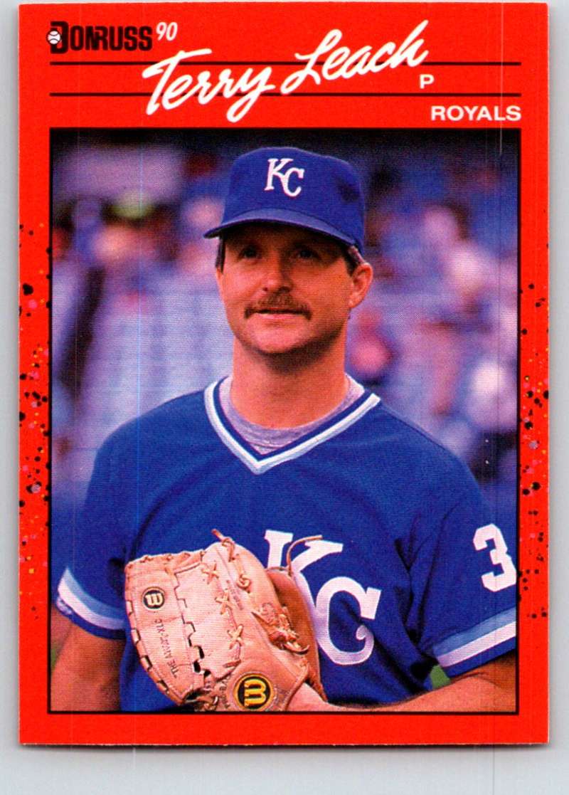 1990 Donruss #534 Terry Leach Mint Image 1
