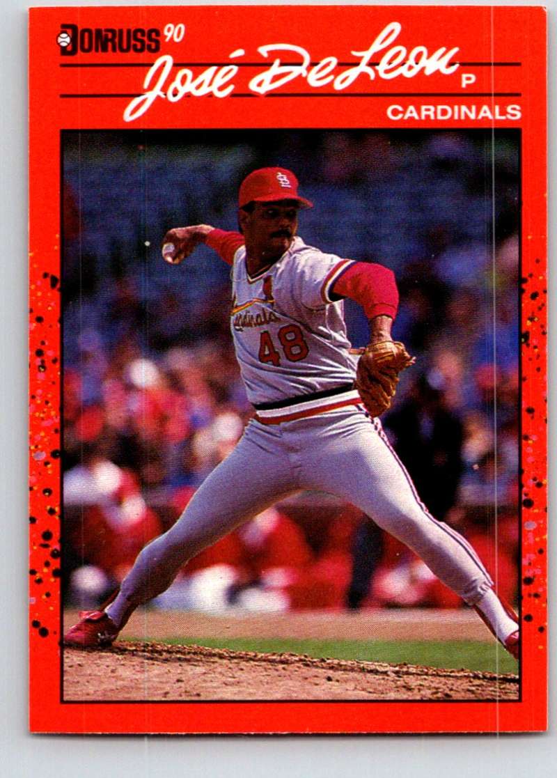 1990 Donruss #536 Jose DeLeon Mint Image 1