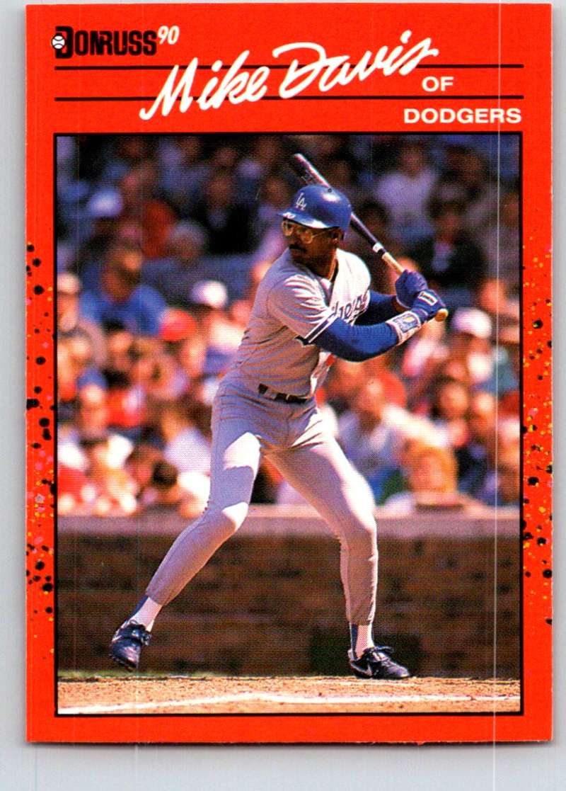 1990 Donruss #552 Mike Davis Mint Image 1