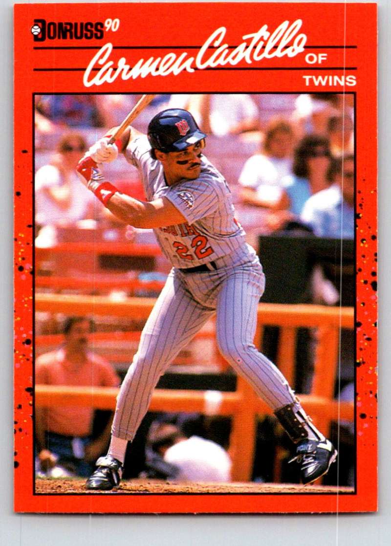1990 Donruss #554 Carmen Castillo Mint Image 1